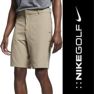 Nike Mens Flex Hybrid Golf Shorts Khaki Size 34